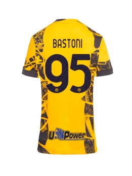 Inter Milan Alessandro Bastoni #95 Replika Tredje Kläder Dam 2024-25 Kortärmad